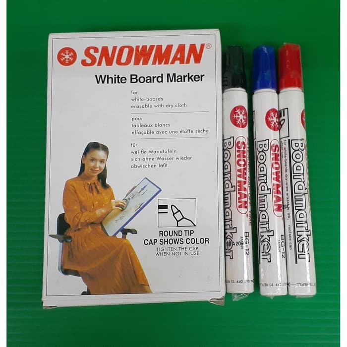 

SPIDOL WHITEBOARD SNOWMAN BG-12 | SPIDOL PAPAN TULIS | ATK