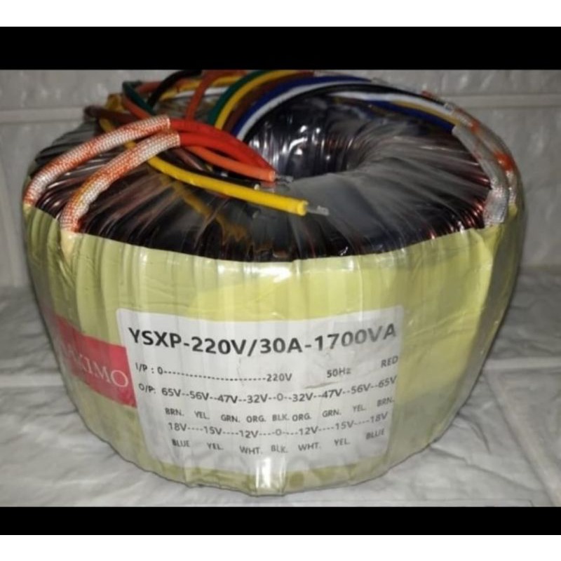 trafo travo donat toroid toroit 30a 30ampere 30 ampere 32v 32volt 32 volt 47v 47volt 47 volt 56v 56volt 56 volt 65v 65volt 65 volt maximo
