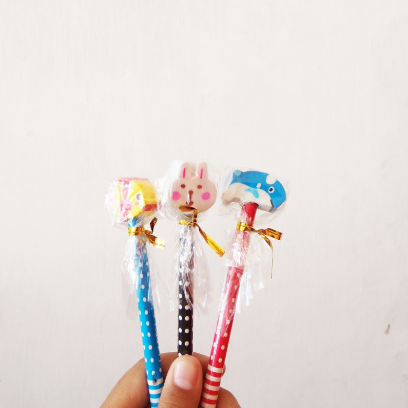 

pensil kayu+penghapus