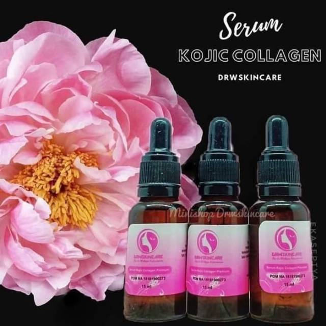 Drw Skincare 100 Original Bpom Serum Kojic Collagen Indonesia