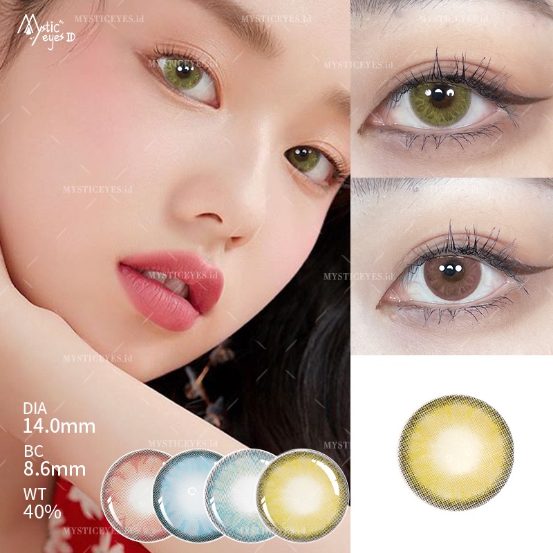 [✅COD] MYSTICEYES SOFTLENS COLORFUL GEM SERI 14MM (NORMAL)