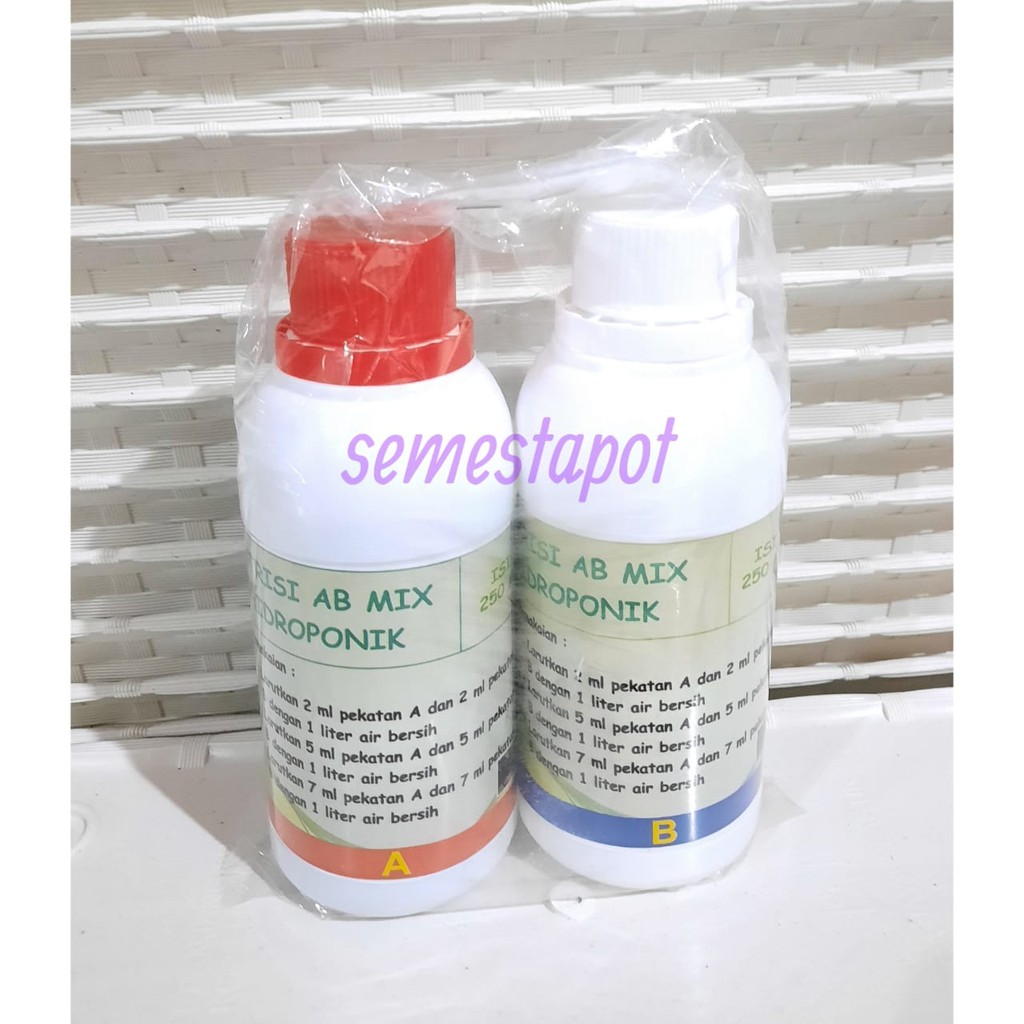 Pupuk Hidroponik AB Mix Cair 500 ml