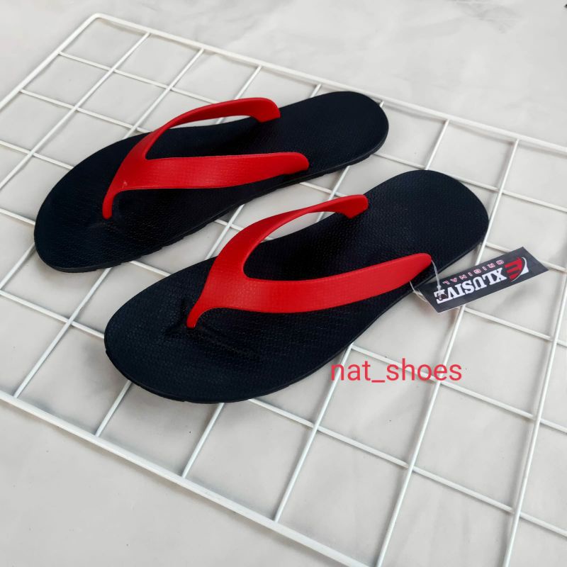 Sandal Jepit Cowo Full karet 38-39