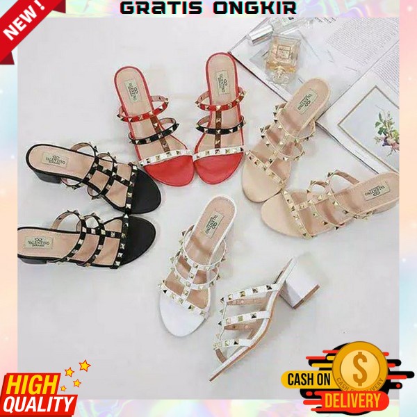 Hills Kondangan Highhells Terfavorit Hells Cewek Korea Haihills Remaja Hils Hak Tinggi Sepatu Jinjit