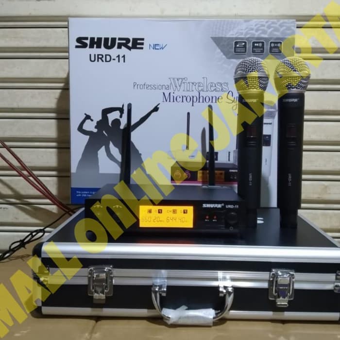 mic wireless shure urd11 handheld microphone wireles urd 11