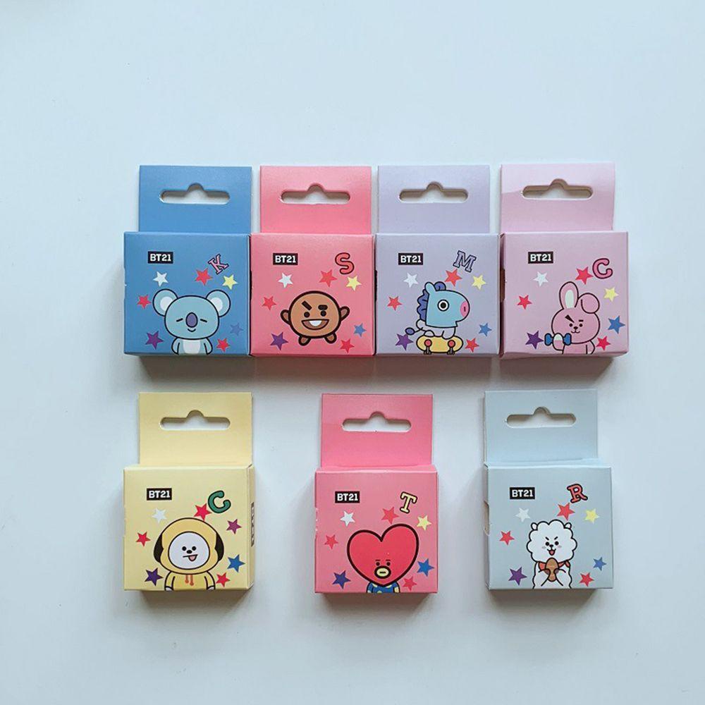 R-flower Washi Tape Aman Dan Tidak Beracun Butter Album Terkait Bahan Kertas Washi Stiker BT21