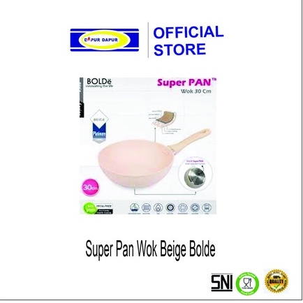 Super Pan Wok Beige Bolde