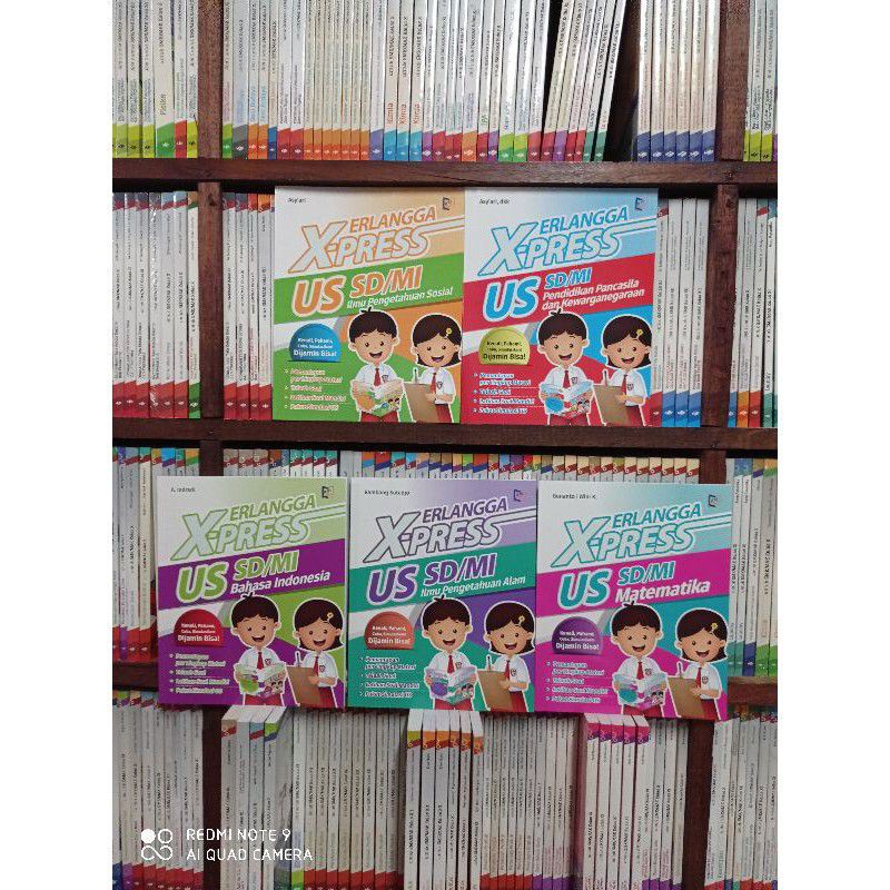 OBRAL Buku Paket US XPress US SD/MI 2021 Erlangga