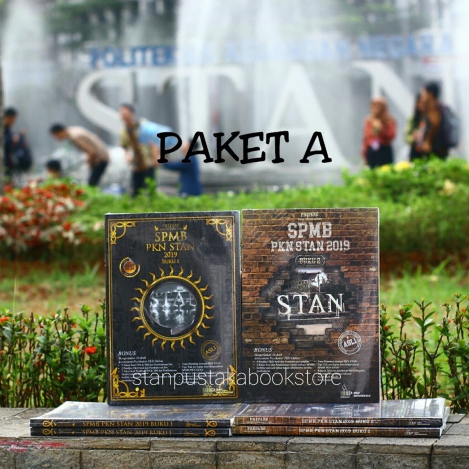 [PAKET 2 Buku] Buku SPMB/USM PKN STAN 2019 Prepare SPMB 1&2,Civitas Guide, TKD/SKD CPNS, Modul Bebas