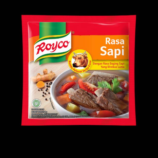 

ROYCO RASA SAPI 9 gram Renteng Isi 12 Sachet / Bumbu Penyedap / Sayur Bumbu Murah Bandung