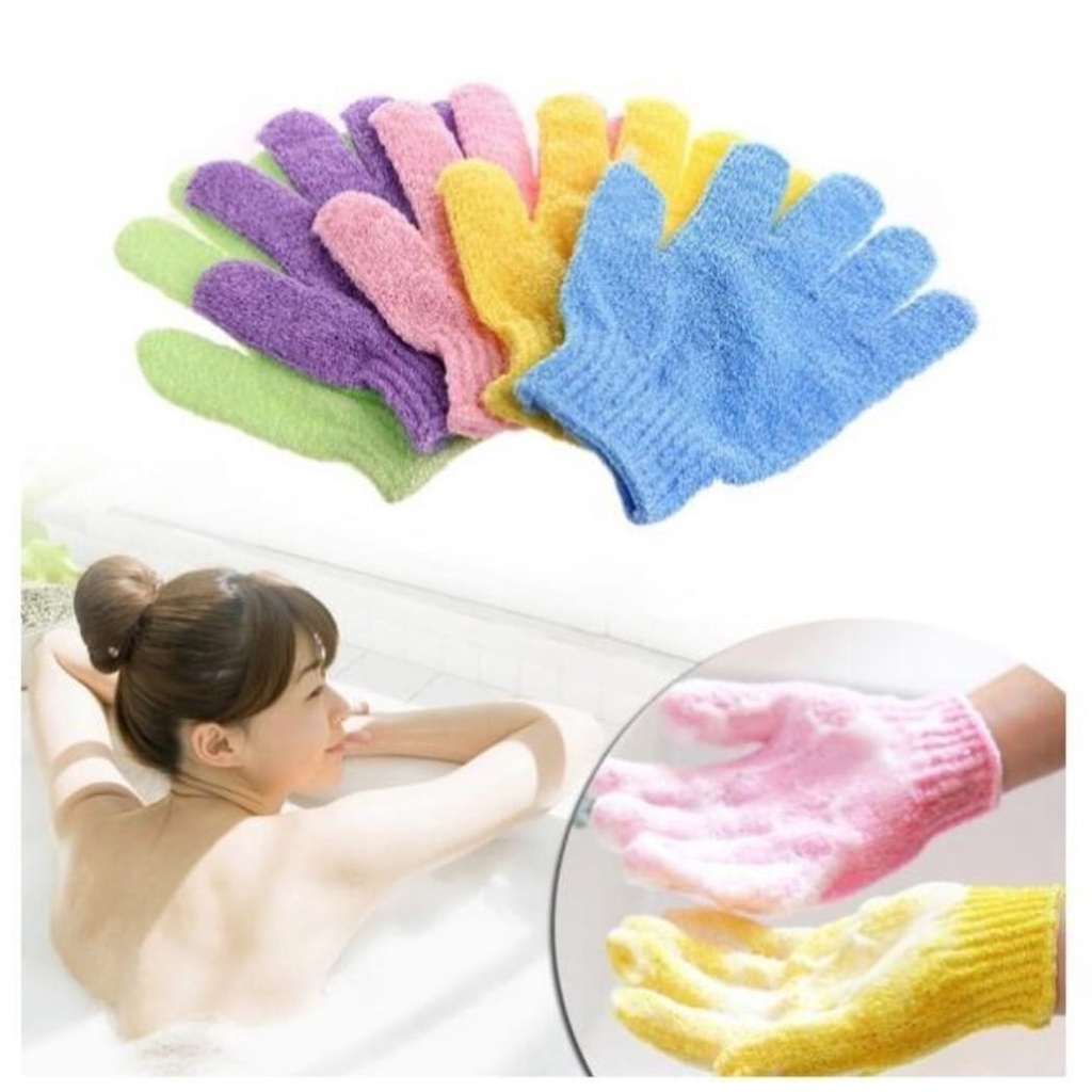 SCRUB BATH GLOVE SARUNG TANGAN MANDI ANGKAT DAKI