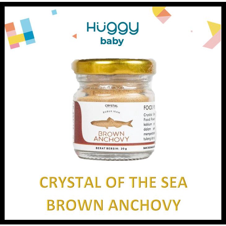 

[READY STOCK] CRYSTAL OF THE SEA BROWN ANCHOVY POWDER BUBUK TERI JENGKI BPOM HALAL