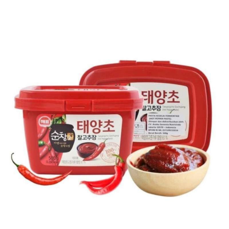 

Sajo Gochujang Hot Paper Paste 500g