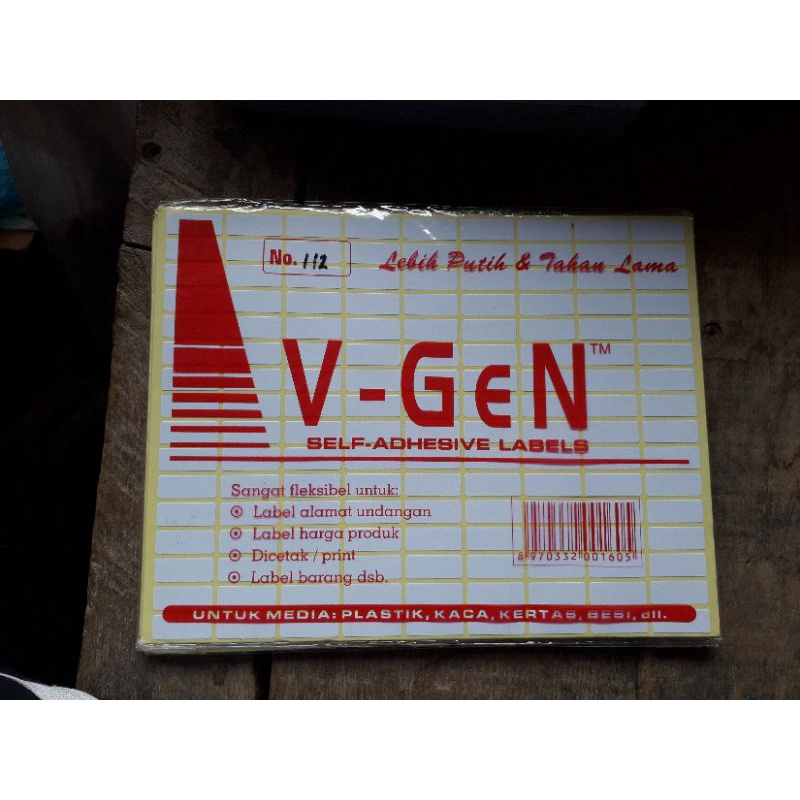 

Label Harga No 112