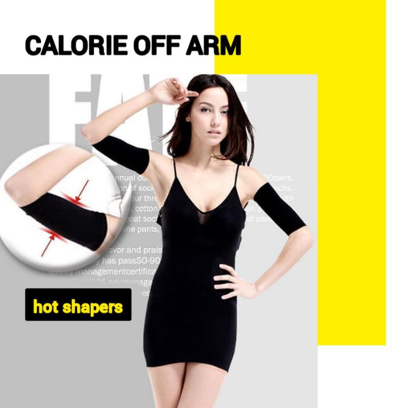 Korset Lengan Pria Wanita Calorie Off Arm Slimming Corset Stocking Korset Pelangsing Pengecil Lengan