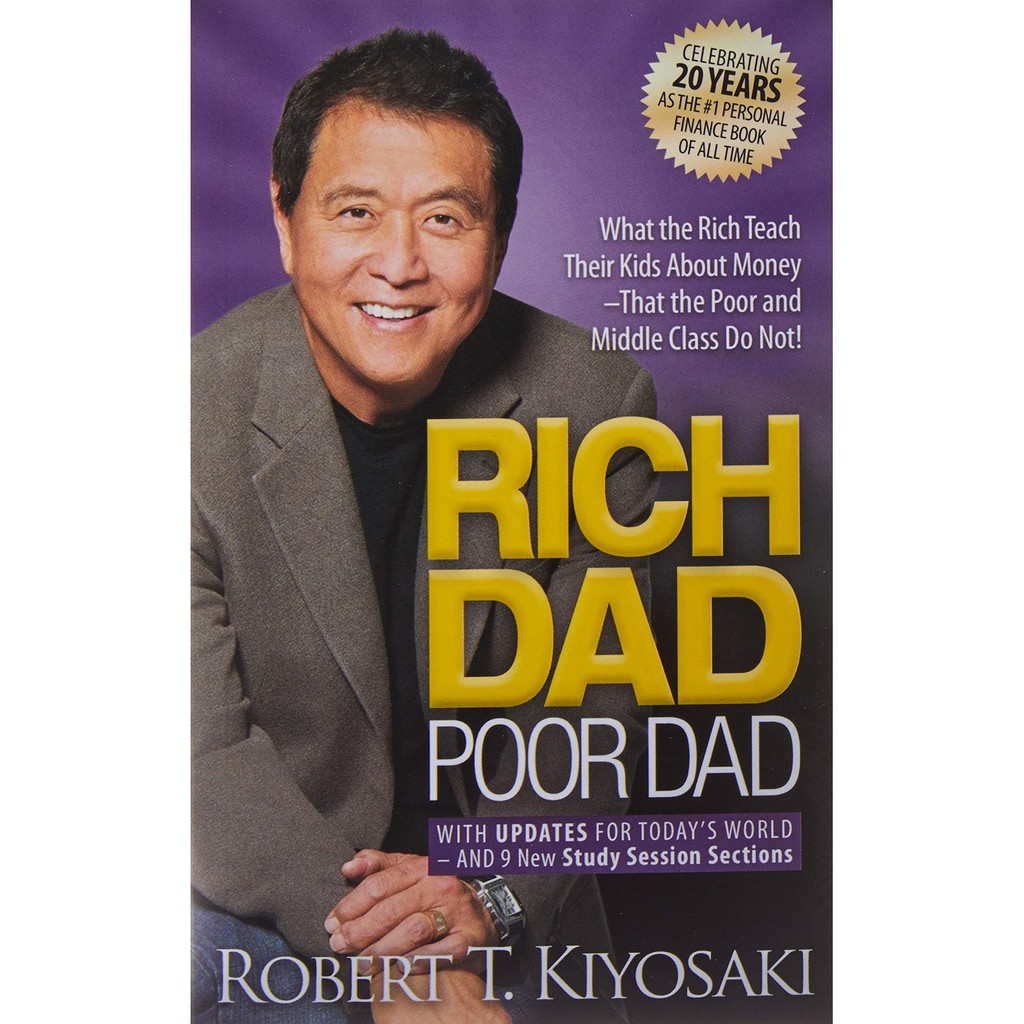 Buku Import Rich Dad Poor Dad by Robert T. Kiyosaki (English)