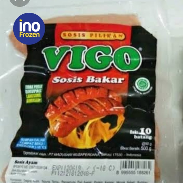 

Vigo sosis ayam bakar 500 g