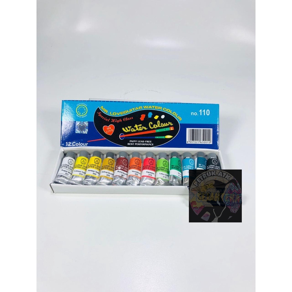 

[SET] CAT AIR LOVE 110 12 WARNA WATERCOLOUR*