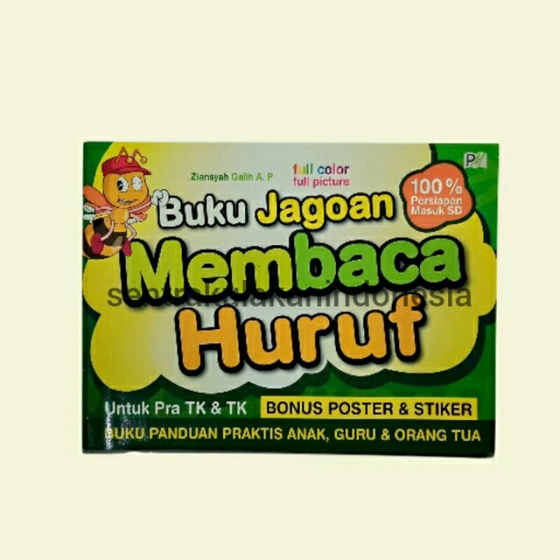 

buku jagoan membaca huruf