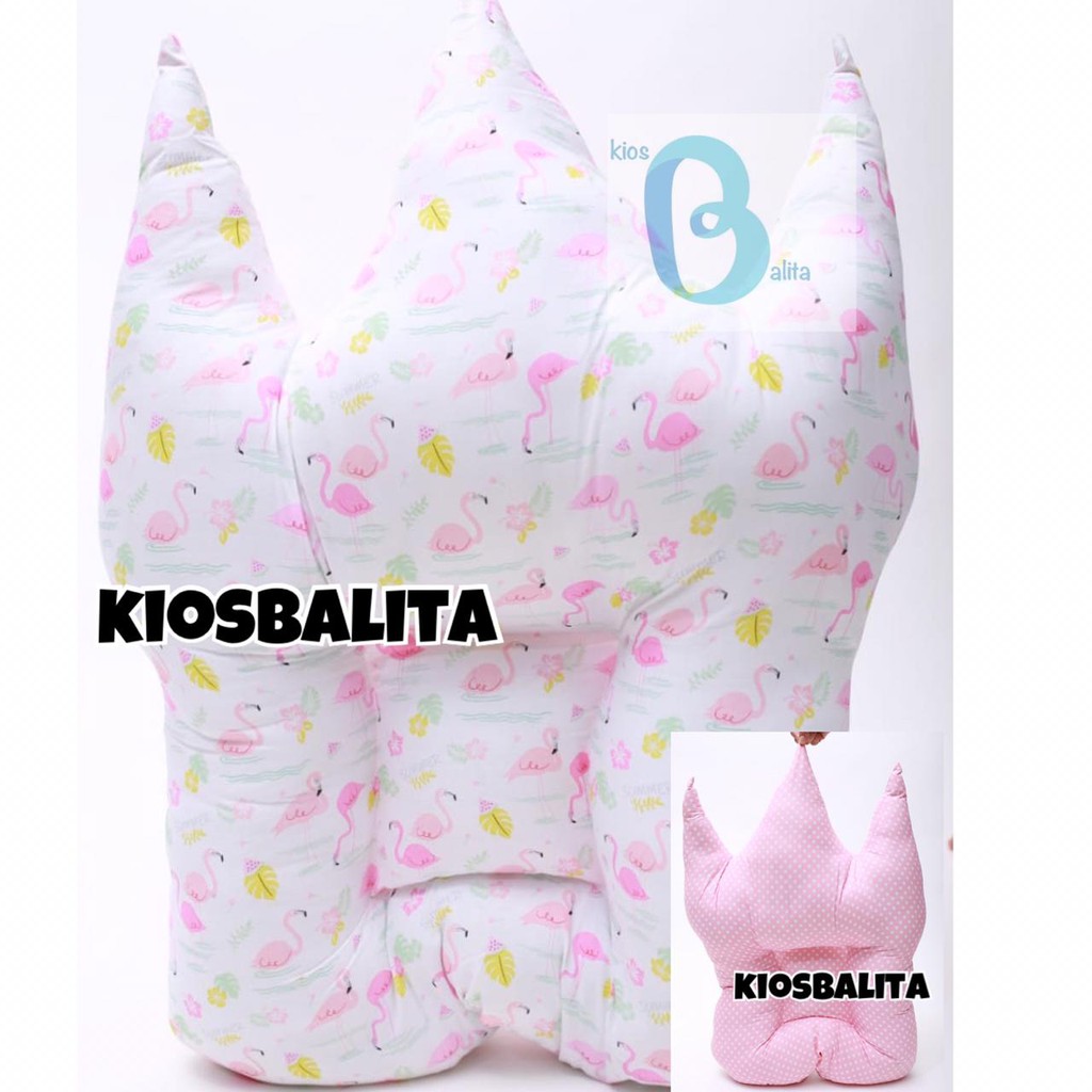 PREMIUM JUMBO KASUR BAYI MODEL CROWN MULTIFUNGSI SOFA BAYI / BABY LOUNGER NEWBORN