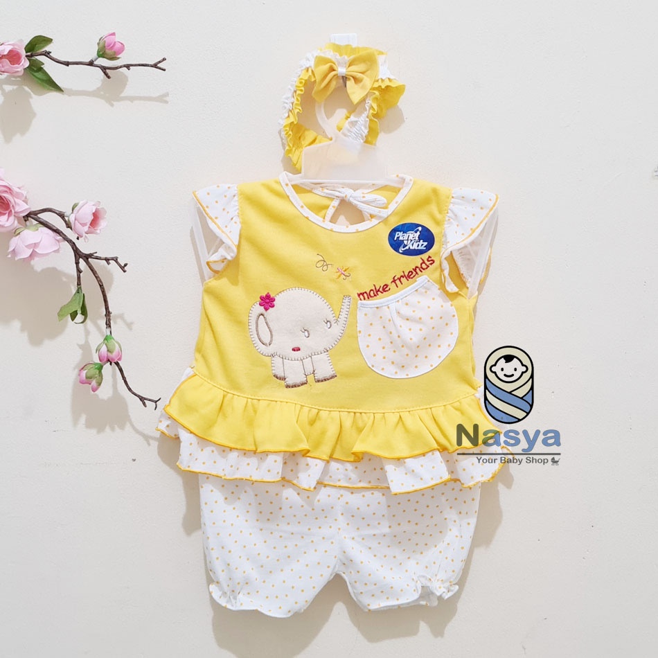 [P-013] Dress Anak Fresh / Baju anak bayi Keren - Planet Kids (Planet Kid)