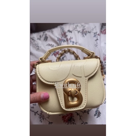 alma flap bag micro preloved buttonscarves