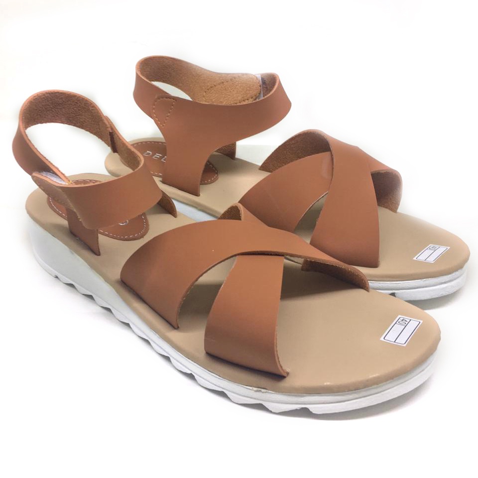 SANDAL WANITA TALI L SILANG 05