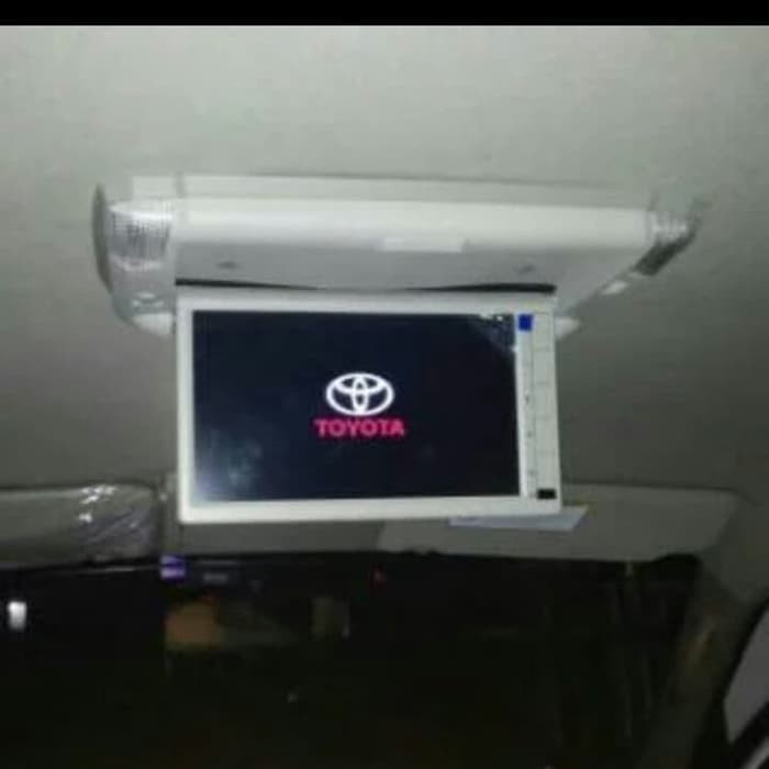 Tv Plafon Roof Mobil Universal 9 Model Oem Toyota Non Logo Toyota Shopee Indonesia Tv plafon mobil innova