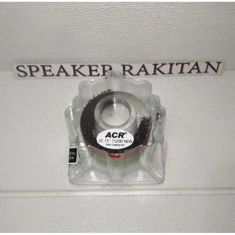 Spul spool voice coil speaker ACR 15 inch 15200 New