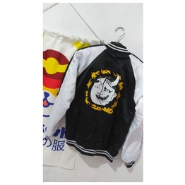 JAKET BOMBER SUKAJAN TOKYO REVENGERS SMILEY &amp; ANGRY TOUMAN SABLON