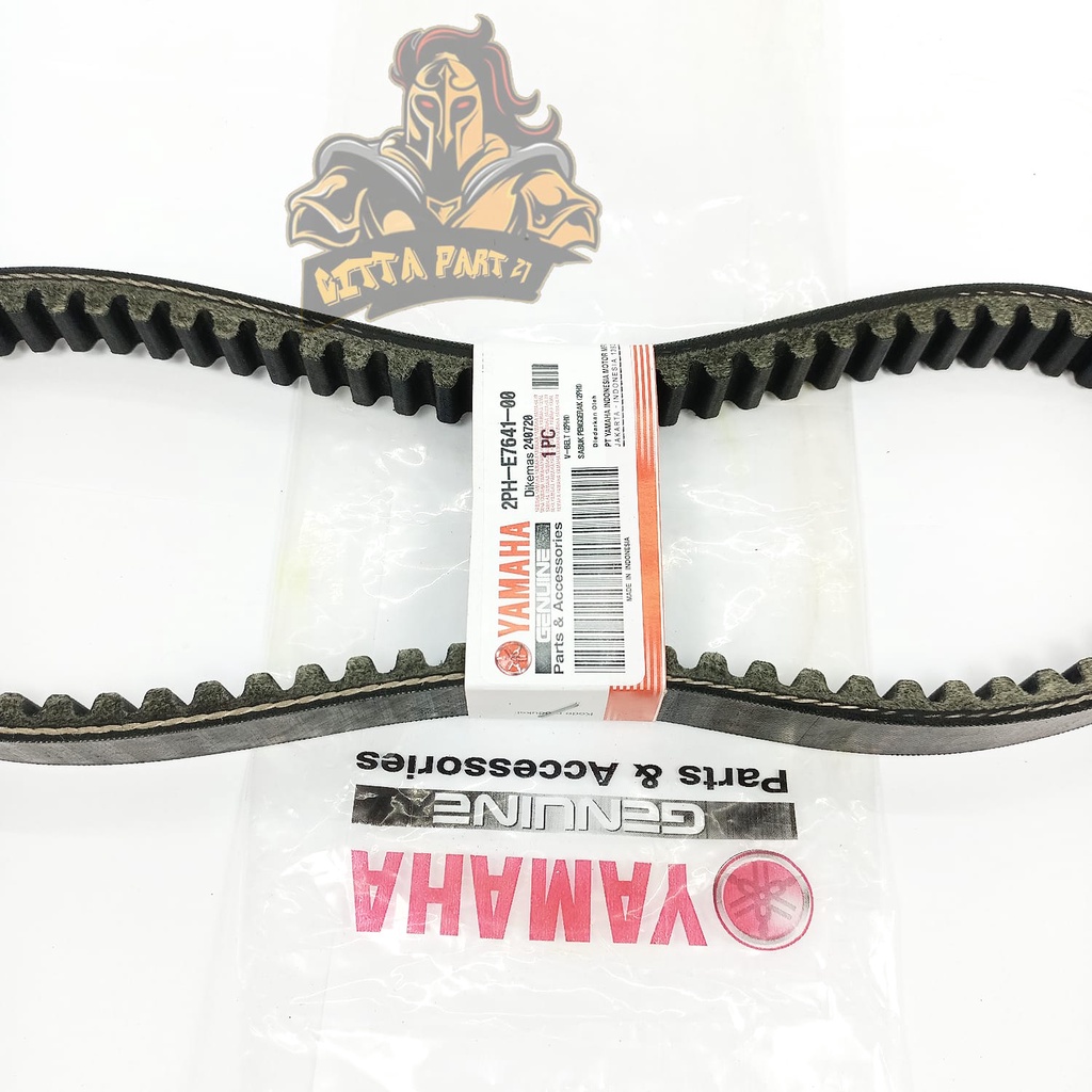 VANBELT V-BELT YAMAHA 2PH KUALITAS ASLI ORIGINAL YAMAHA PRESISI ANTI SELIP AWET DAN DIJAMIN MANTAP MIO M3 SOUL GT XRIDE X RIDE 125 FINO 125 MIO S 125 MIO Z 125