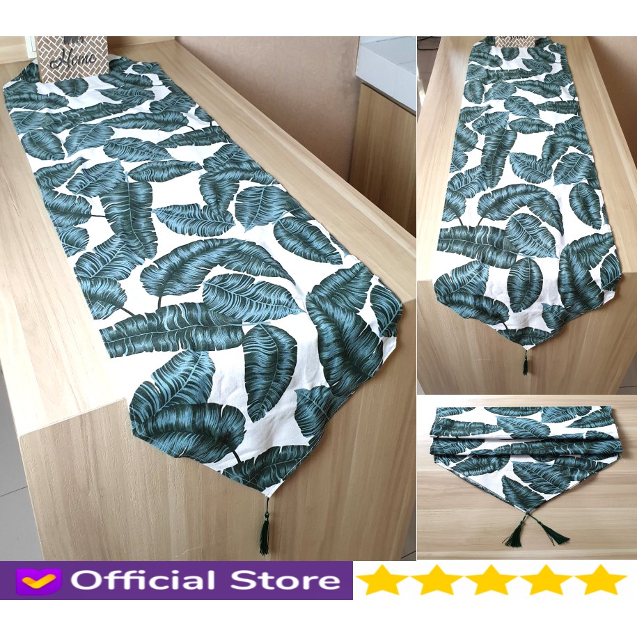  Taplak  Meja  Minimalis Modern  Atau Table Runner Bahan 