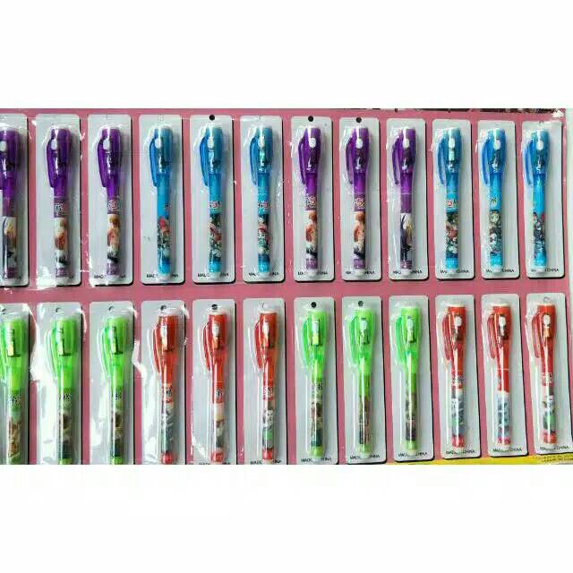 

Pen Magic Lusinan Pulpen Contekan Murah Lebay LED