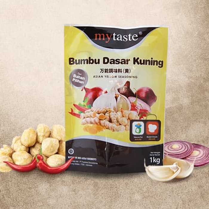 

Bumbu Dasar Kuning 1000gr