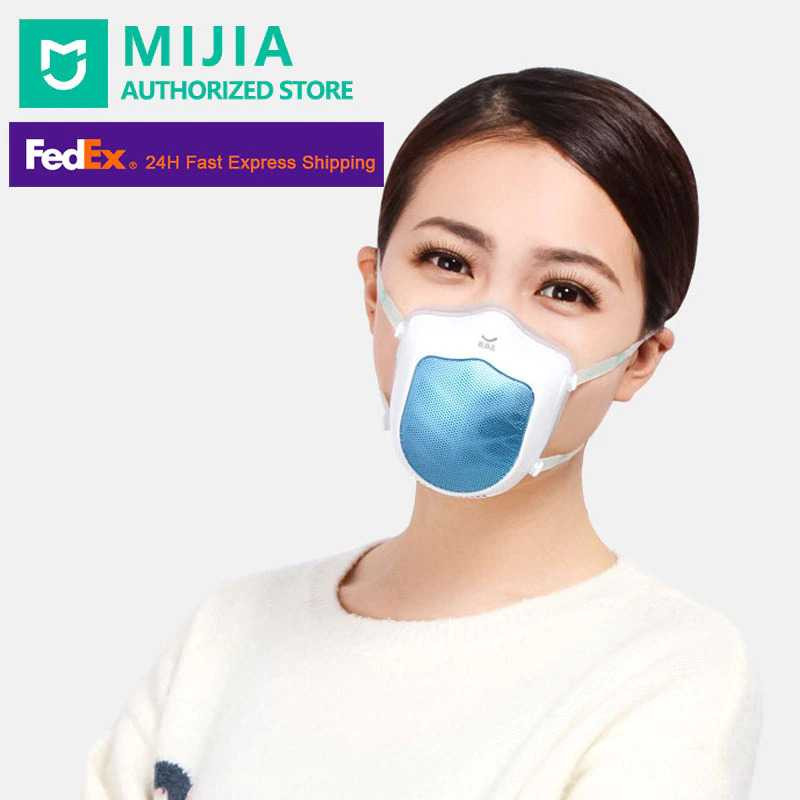 Masker Xiaomi Udara Electric Mask HEPA Filter USB Rechargeable Anti Virus