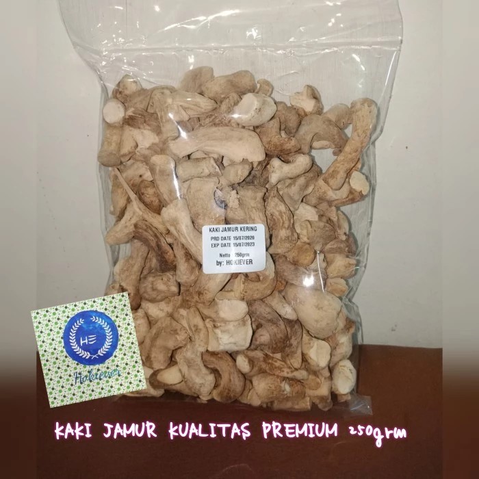 

KAKI JAMUR KERING PREMIUM RE-PACK 250grm