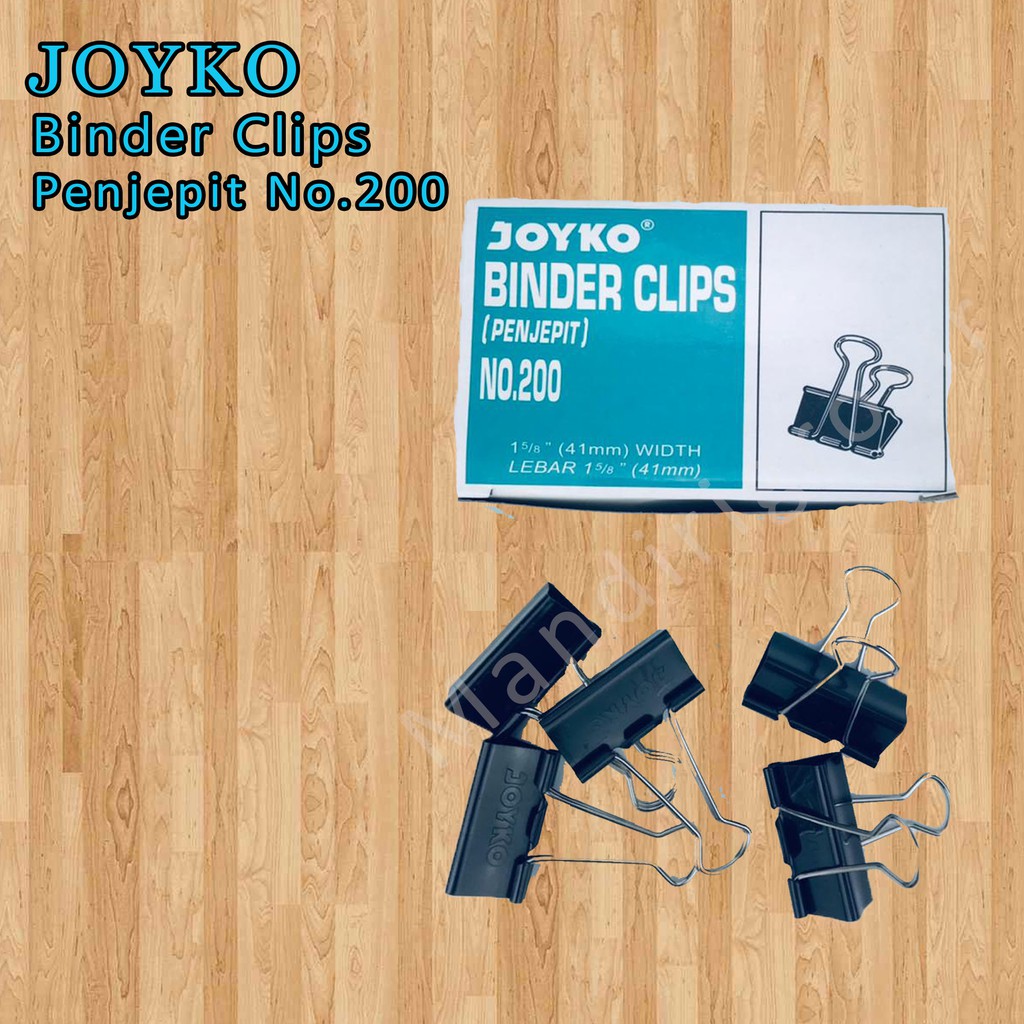 Binder Clips * Joyko * Penjepit * No.200