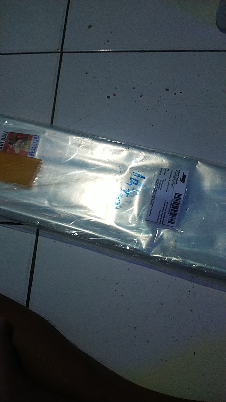 Isi 500gram Kantong Plastik Pp Bening Laundry Gantung Pakaian Kerupuk