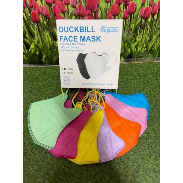 Masker Duckbill One care Rainbow 50pcs