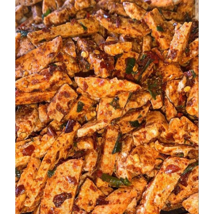 

Basreng Bakso goreng pedas daun jeruk harga 3.000
