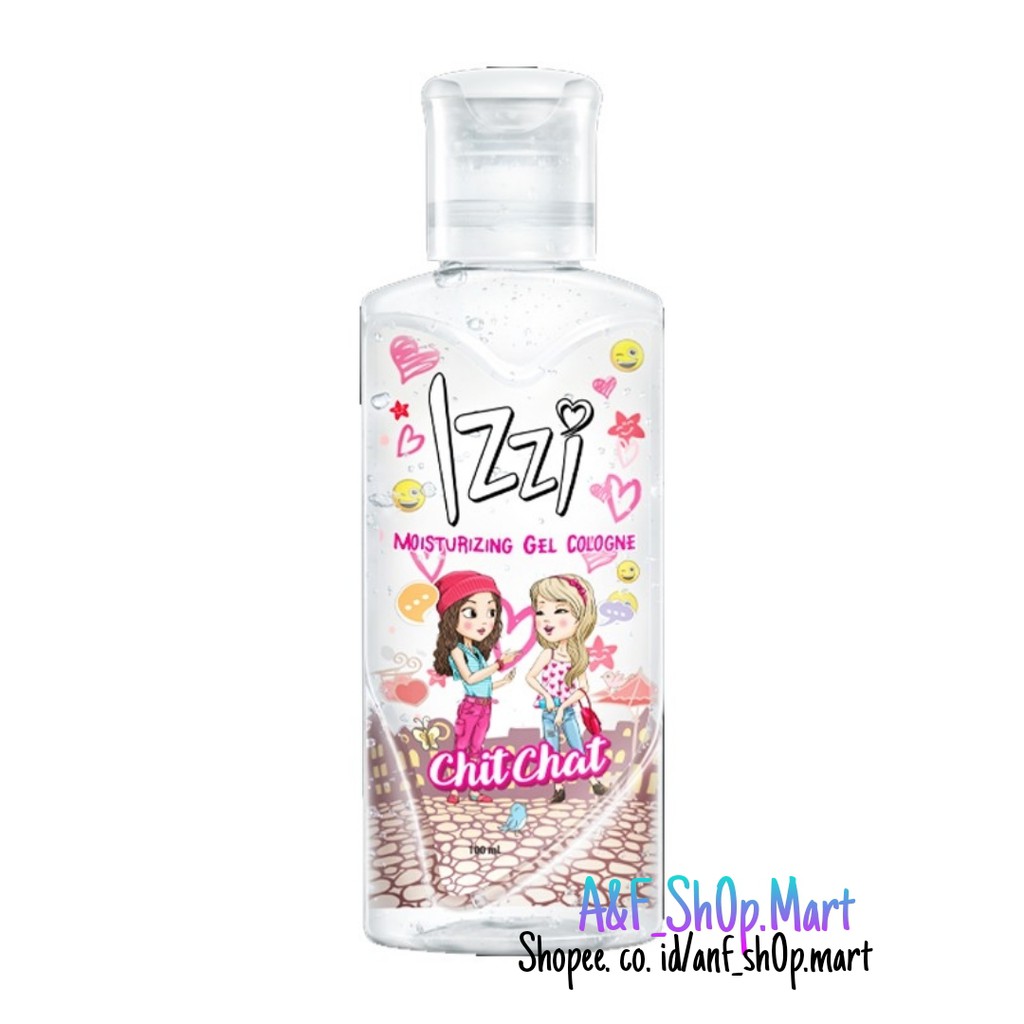 IZZI Moisturizing Gel Cologne Chit Chat 100ml [ORIGINAL]