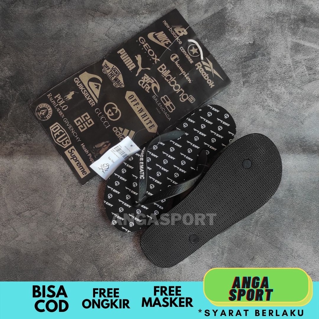 SANDAL JEPIT PRIA JUICE EMATIC PREMIUM QUALITY / SANDAL KASUAL REMAJA KEKINIAN / SANDAL DISTRO COWOK / SENDAL SURFING KEREN