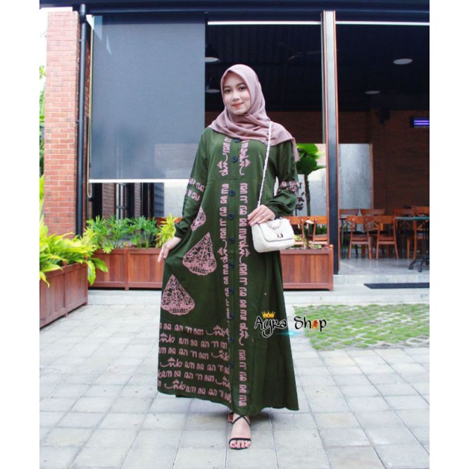 GAMIS TWILL ORI PREMIUM AKSARA JAWA GUNUNGAN