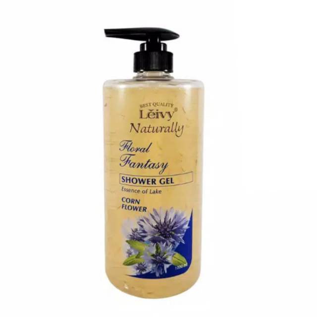 Leivy Naturally Shower Gel Floral Fantasy Corn Flower 1000ml