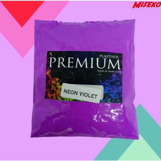 

$+$+$+$+] PREMIUM PLASTISOL NEON VIOLET 200 GRAM