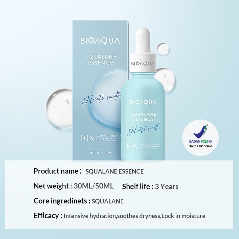 Beauty Jaya - [ BPOM ]BIOAQUA 10X Effect Pemutih wajah Moisturizing Essence Repair / Anti Aging / Vitamin C