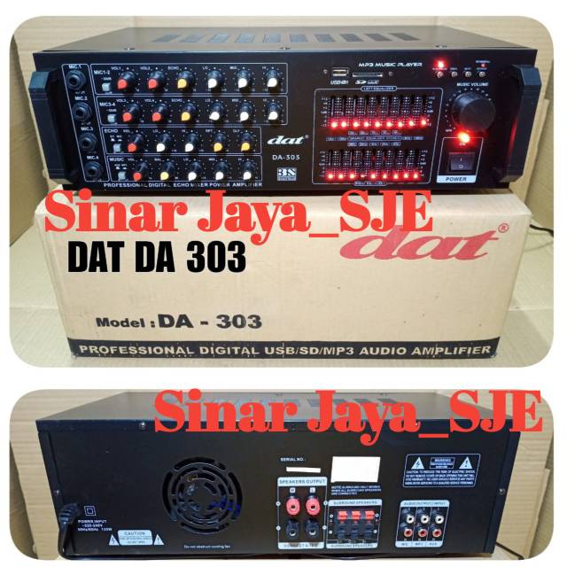 Amplifier DAT DA303 DA 303