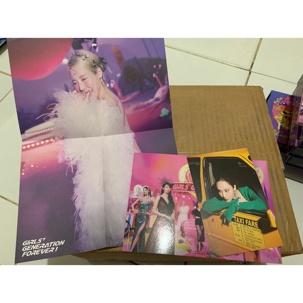 READY STOCK - UNSEALED - Girls' Generation (SNSD) The 7th Album FOREVER 1 - STANDARD VER.