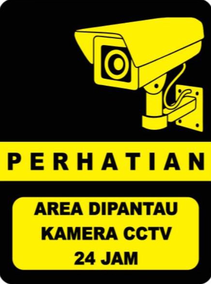 

CUTING STIKER CCTV DALAM TOKO