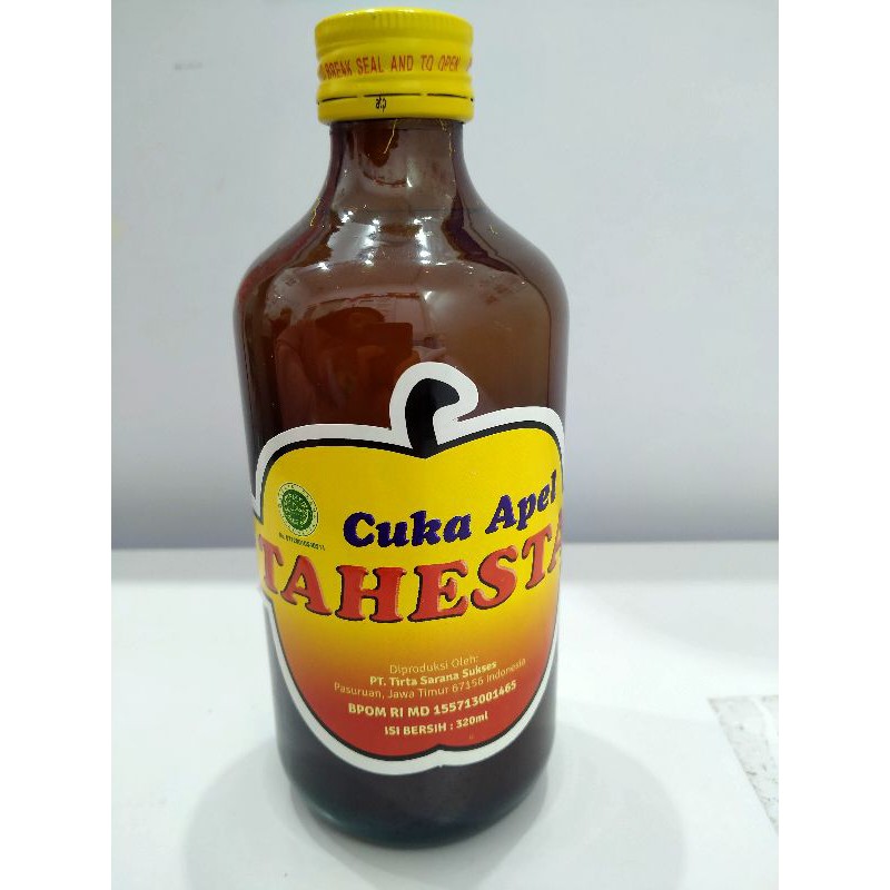 

Cuka Apel Tahesta 320ml